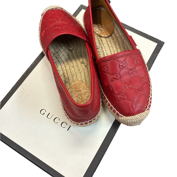 Authenticated Gucci Espadrille shoe size 5 (women’s) - Picture 1 of 3